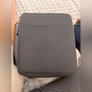 Happy Planner Classic Binder in Black (pebbled texture)w/plastic bookmark